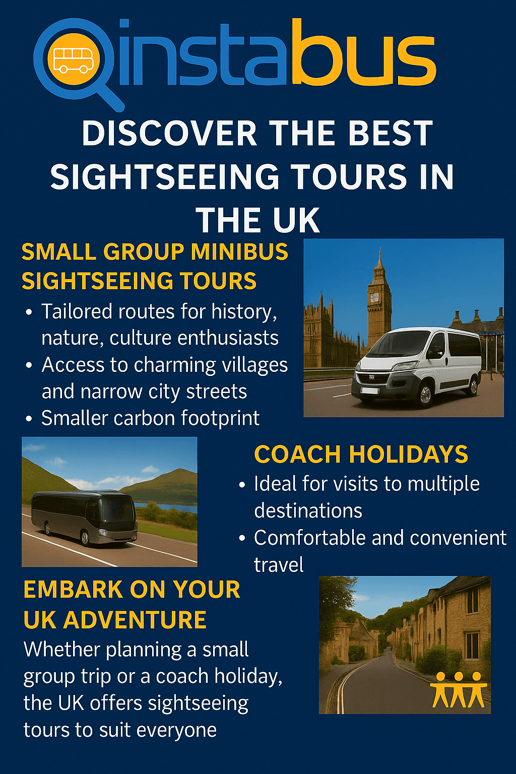 Sightseeing Tours in the UK and Europe